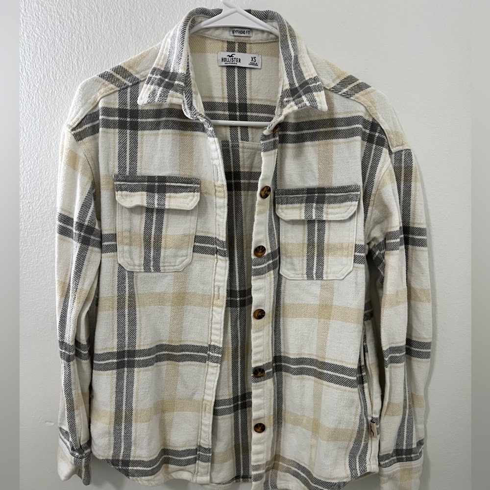 Hollister Boyfriend Fit Flannel